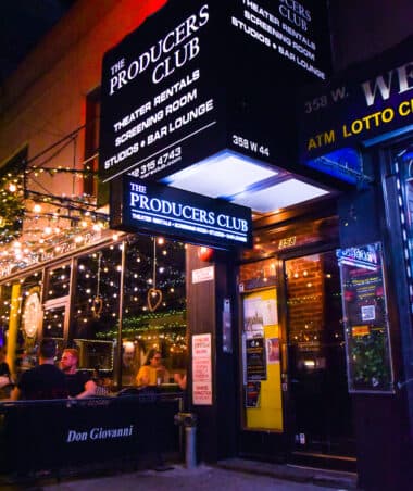 Producers Club Exterior